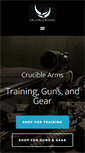Mobile Screenshot of cruciblearms.com
